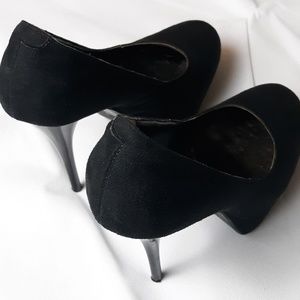 Enigma suede heels